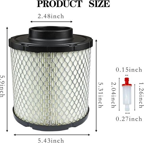 7082037 Ranger 570 Air Filter 2521372 for Polaris Ranger 570 500 Ranger Crew 570 Sportsman ACE 325 500 570 SP 2014-2023 Fuel Filter 2530009 0451089 2630009 in Saudi Arabia