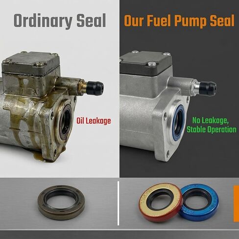 Engine Fuel Pump Seal 2 Pieces Compatible with Cummins QSM ISM QSNT X15 M11 1989-2022 Engine. Replace# 3084713 3071643 in Saudi Arabia