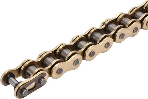 JFG RACING Motorcycle 420 Chain for Surron Light Bee,106 Links Gold O-ring Drive Chain for Sur Ron Light Bee X and S in Kuwait