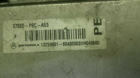 Engine ECM Control Module Fits 98-00 Compatible with Honda Accord 37820-P8C-A53 37820P8CA53 in Kuwait