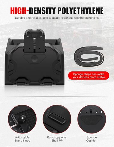 Electric Device Tablet Holder for Polaris Ranger XP 1000, Adjustable UTV Phone/GPS Mount with Storage Box, Dash Mount Storage for Polaris Ranger 1000 XP Crew Diesel 2018-2025 Accessories in Kuwait