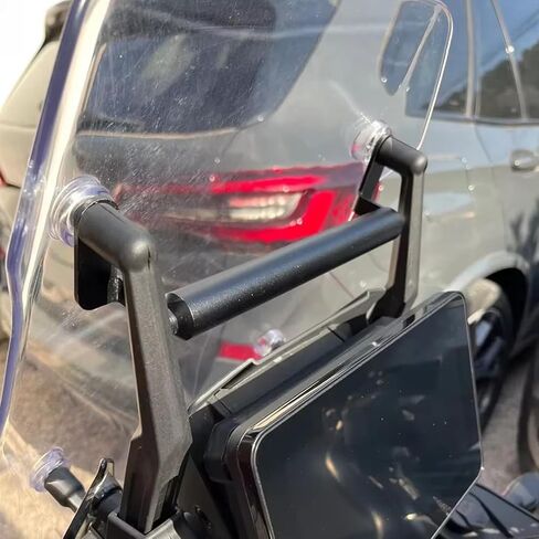 for CFMOTO 800MT Ibex 800E CF800MT 2021 2022 2023 2024 2025 Motorcycle GPS Vehicle Mounts Smartphone Stand Holder w/ 12mm 22mm Bar, Anti-Vibration Phone Holder for Navigation in Saudi Arabia