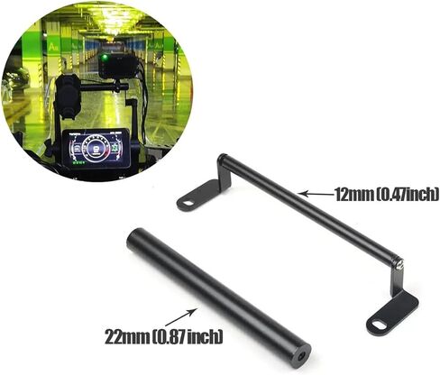 for CFMOTO 800MT Ibex 800E CF800MT 2021 2022 2023 2024 2025 Motorcycle GPS Vehicle Mounts Smartphone Stand Holder w/ 12mm 22mm Bar, Anti-Vibration Phone Holder for Navigation in Saudi Arabia