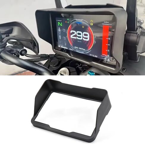 غطاء أداة الدراجة النارية مناسب لـ CFMOTO Ibex 800E Ibex 800 Explorer 2025 لـ 800MT Explorer 2023-2024 عداد السرعة واقي الشمس وشاشة قياس ظلة لشاشة 8 بوصة in Kuwait