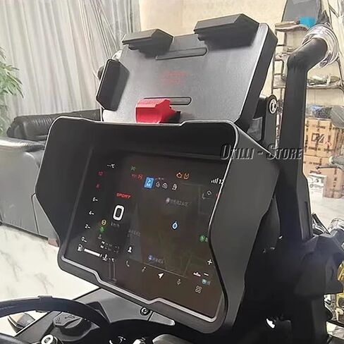 غطاء أداة الدراجة النارية مناسب لـ CFMOTO Ibex 800E Ibex 800 Explorer 2025 لـ 800MT Explorer 2023-2024 عداد السرعة واقي الشمس وشاشة قياس ظلة لشاشة 8 بوصة in Kuwait