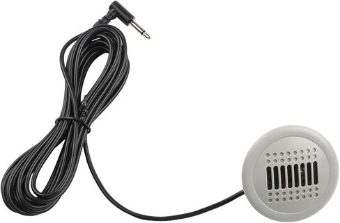 Car Microphone 3.5MM Mic Car Audio Stereo Wired For BMW For Android Radio ABS Shell Gray With 300Cm Extension Cable in Saudi Arabia