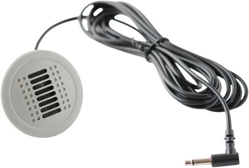 Car Microphone 3.5MM Mic Car Audio Stereo Wired For BMW For Android Radio ABS Shell Gray With 300Cm Extension Cable in Saudi Arabia