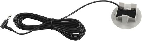 Car Microphone 3.5MM Mic Car Audio Stereo Wired For BMW For Android Radio ABS Shell Gray With 300Cm Extension Cable in Saudi Arabia