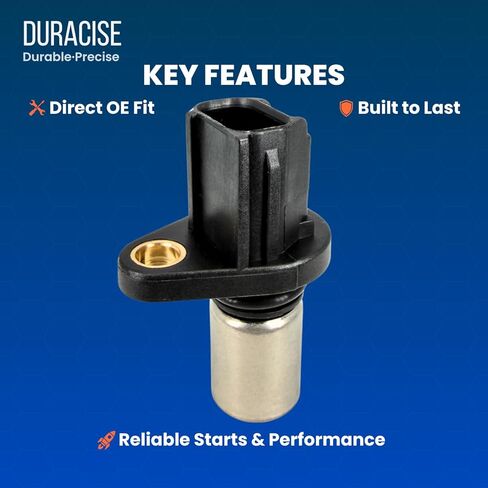 مستشعر موضع عمود الحدبات DURACISE متوافق مع 1998-2011 Toyota Corolla وCamry وHighlander وRAV4 و2002-2006 Lexus ES300 وES330 وRX300 وRX330 وScion tC xB & Pontiac Vibe | تصنيع المعدات الأصلية #90919-05026 in Kuwait