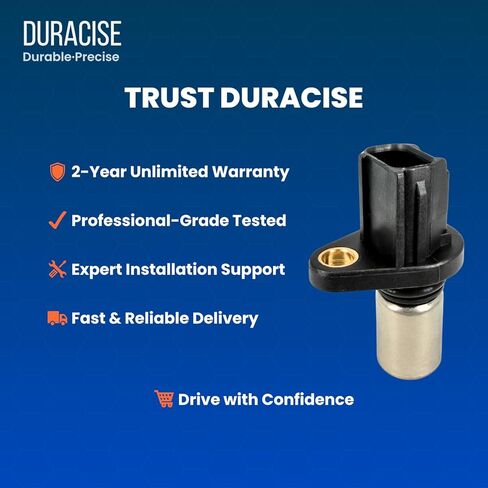 مستشعر موضع عمود الحدبات DURACISE متوافق مع 1998-2011 Toyota Corolla وCamry وHighlander وRAV4 و2002-2006 Lexus ES300 وES330 وRX300 وRX330 وScion tC xB & Pontiac Vibe | تصنيع المعدات الأصلية #90919-05026 in Kuwait