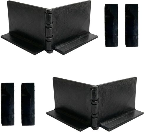 2PCS Car Trunk Cargo Organizer Block, Adjustable Automotive Cargo Dividers, Anti-Slip Trunk Stabilizers, Universal Vehicle Cargoes Fixing Bracket Accessories for SUV, Sedan, Truck(Black) in Saudi Arabia