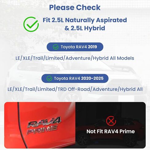 صينية تنظيم صندوق السيارة المخفية لـ 2019-2025 Toyota RAV4 LE XLE XSE Hybrid، صندوق تخزين مخفي لملحقات RAV4 19-25 in Kuwait