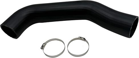 Black Radiator Coolant Hose Cooling EPDM & 2 x Clamps, For Volvo Truck Heavy Duty, Replaces for # 20575356 21127149 20990764 in Kuwait