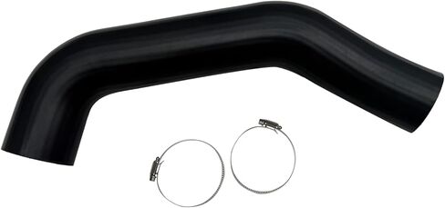 Black Radiator Coolant Hose Cooling EPDM & 2 x Clamps, For Volvo Truck Heavy Duty, Replaces for # 20575356 21127149 20990764 in Kuwait