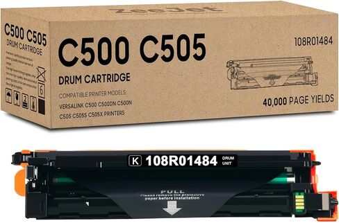 استبدال مجموعة خرطوشة الطبل السوداء Versalink C500 C505 لوحدة التصوير Xerox 108R01484 لوحدة طبل الطابعة VersaLink C500N C500DT C500DN C505DN C505S C505X C505XL in Kuwait