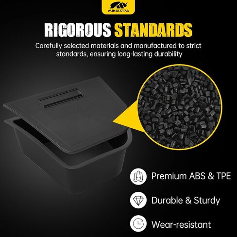 MIKKUPPA Trunk Organizer with Lid - Replacement for 2024 2025 Chevy Chevrolet Trax Accessories, ABS & TPE Waterproof Rear Trunk Side Storage Bin (Left Side) in Kuwait
