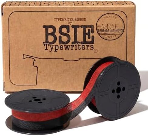 — Smith Corona Care Pack — Black & Red GR9 Ribbon + Typewriter Maintenance Kit — Fits Skyriter, Silent-Super, Sterling, Galaxie, Coronet — Made in Our Nice Atelier in Saudi Arabia