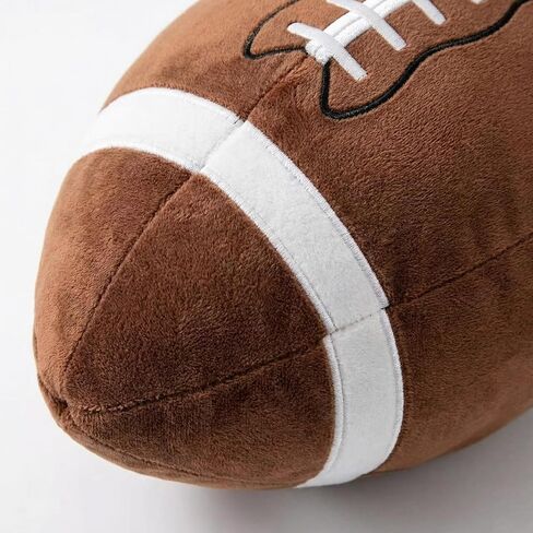 MSYA Football Throw Pillow 20x12 Inch, Soft Plush American Football Pillow for Couch, Bed & Living Room, Decorative Sports Pillow, Cozy Gift for Football Fans in Saudi Arabia