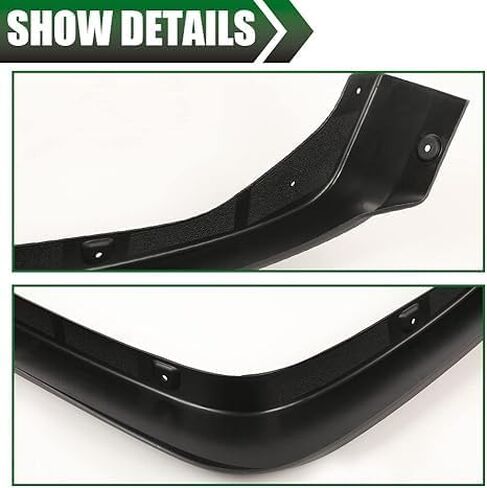CNNELL 4 قطع Fender Flares نمط المصنع متوافق مع Chevy Silverado 1500 2014-2018 و2500 3500HD 2015-2019 تناسب فقط الطرز ذات السرير الجانبي. ليس للطرز المزدوجة in Kuwait