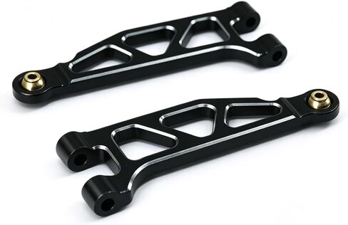 Hobby Aluminum Front and Rear Knuckle Arm Set Steering Set for ARRMA Mini Kraton 3S Speed Truck-ARA2508 Upgrades - Purple (Black Arm Set) in Saudi Arabia