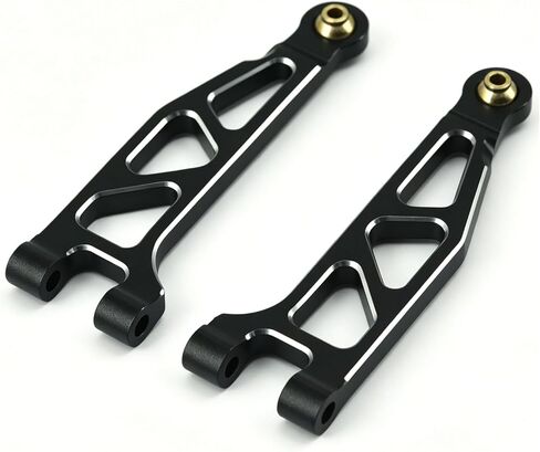 Hobby Aluminum Front and Rear Knuckle Arm Set Steering Set for ARRMA Mini Kraton 3S Speed Truck-ARA2508 Upgrades - Purple (Black Arm Set) in Saudi Arabia