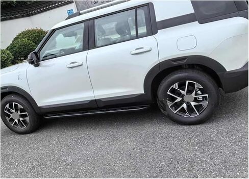 2 قطعة خطوة جانبية متوافقة مع أودي Q7 2006-2015 لوحة الجري Nerf Bar دواسة الألومنيوم (مع الأقواس) in Kuwait