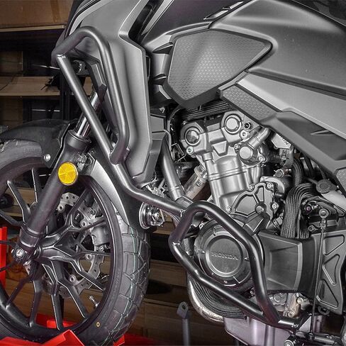 Motorcycle Engine Guard Highway Crash Bar Compatible with CB500X CB 500 X 2019 2020 2021 2022 2023 2024 Freeway Bars Falling Protection Bumper Crashbar, Upper & Lower in Kuwait