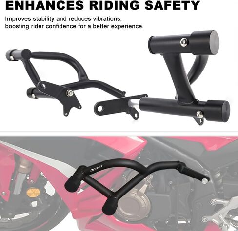 قفص التصادم Xitomer متوافق مع CBR500R / ABS 2016-2025 CBR500R Crash Bar Stunt Cage Race Rail، قضيب الطريق السريع لمحرك الدراجة النارية شديد التحمل in Kuwait