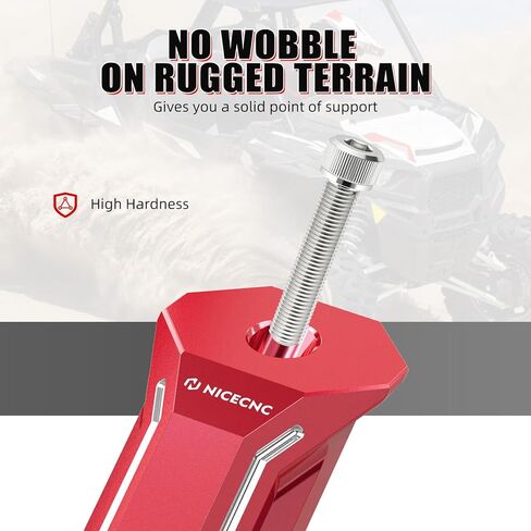 NICECNC Grab Handle Compatible with Can Am X3 Max R 4x4 DS/RS Turbo DPS 2020-2021, X3 Max RR 4x4 DS Turbo DPS 2022, See Fitments, Red in Kuwait