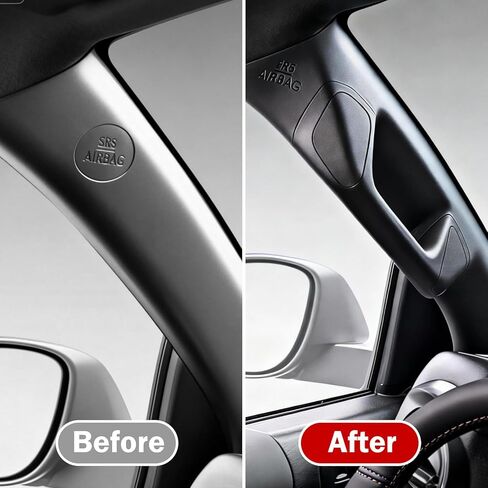 Driver Side A-Pillar Grab Handle Compatible with 2016-2023 Toyota Tacoma 3rd Gen, OEM-Style Texture Grab Handle for Toyota Tacoma Accessories, No Creaking Easy Install, Black, ABS Material in Saudi Arabia