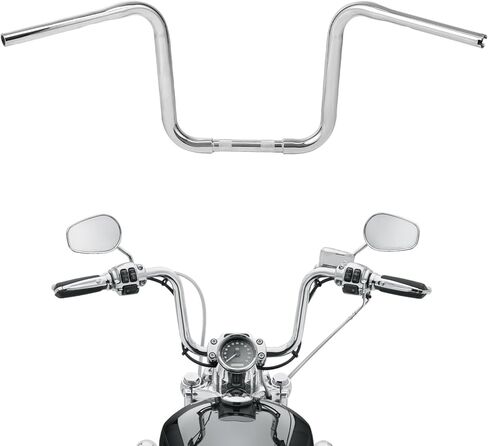 CUSTOM CHROME CCI 11" Rise 1-1/4" Standard Ape Hanger Handlebar Fit For Harley Dyna Forty Eight Freewheeler Heritage Softail Road King Night Train Roadster Sportster 1100 1200 Iron 883 in Kuwait