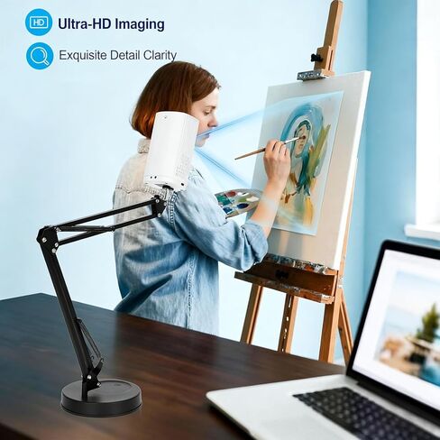 جهاز عرض فني لتتبع رسم الرسم، جهاز عرض رسم صغير ذكي مع دعم iOS Android - تقنية تصحيح الحواف للفنانين الذين يرسمون الأعمال اليدوية والمشروعات الإبداعية in Kuwait