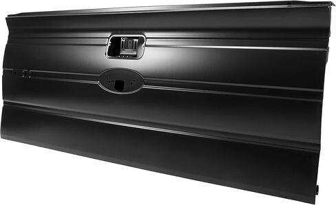 الباب الخلفي للشاحنة الخلفية وغطاء القالب العلوي من ALMULOO متوافق مع 2009-2014 Ford F150 F-150 & SVT Raptor Styleside غطاء واقي الباب الخلفي الصلب استبدال FO1900124 FO1904107 in Kuwait