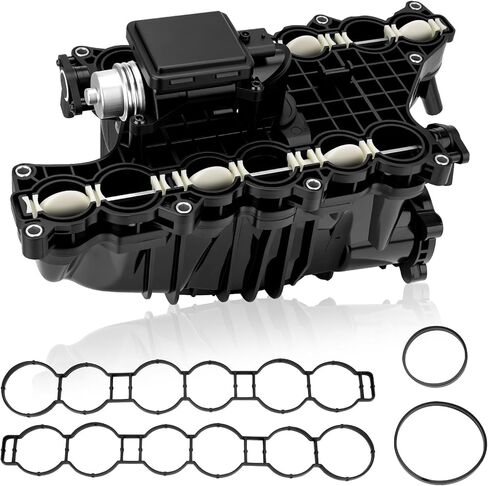 68492577AA Engine Intake Manifold with Gasket and Control Actuator Compatible with 2014-2018 Ram 1500 2014-2019 Jeep Grand Cherokee 3.0L V6 turbo diesel engine Replace#68211167AA 68211167AB 68211167AC in Kuwait