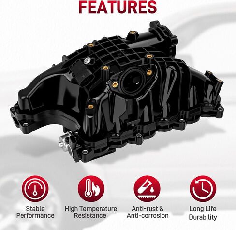 68492577AA Engine Intake Manifold with Gasket and Control Actuator Compatible with 2014-2018 Ram 1500 2014-2019 Jeep Grand Cherokee 3.0L V6 turbo diesel engine Replace#68211167AA 68211167AB 68211167AC in Kuwait