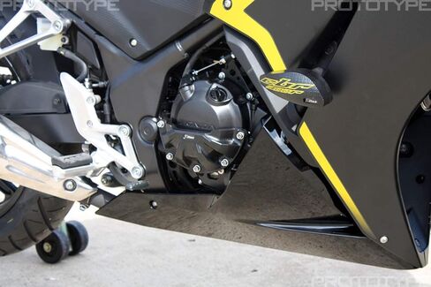 زلاقات إطار T-Rex Racing بدون قطع متوافقة مع Honda 2015-2020 CBR300R - أحمر in Kuwait