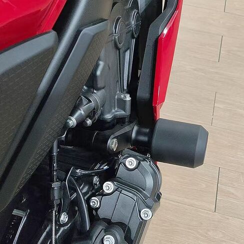 WOOGA Motorcycle Accessories Anti-Collision Frame Sliders Crash Pads Protector compatible for Ho&n&da CB650R/CBR650R CB 650R/CBR 650 R E-Clutch Accessories 2024 2025 2026 Falling Protection Pad in Kuwait