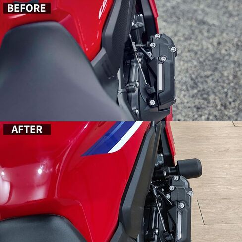 WOOGA Motorcycle Accessories Anti-Collision Frame Sliders Crash Pads Protector compatible for Ho&n&da CB650R/CBR650R CB 650R/CBR 650 R E-Clutch Accessories 2024 2025 2026 Falling Protection Pad in Kuwait