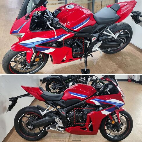 WOOGA Motorcycle Accessories Anti-Collision Frame Sliders Crash Pads Protector compatible for Ho&n&da CB650R/CBR650R CB 650R/CBR 650 R E-Clutch Accessories 2024 2025 2026 Falling Protection Pad in Kuwait