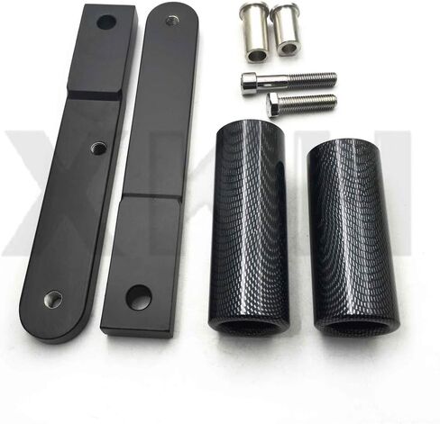XKMT-No Cut Frame Slider Protector Compatible With 2009 2010 2011 2012 Cbr 600Rr Carbon [B00YWCPELC] in Kuwait