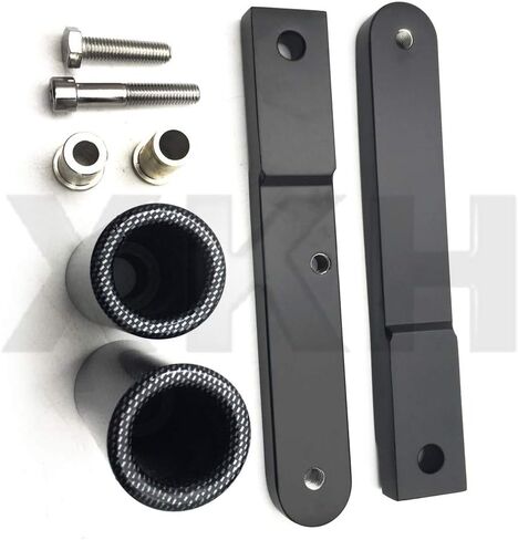 XKMT-No Cut Frame Slider Protector Compatible With 2009 2010 2011 2012 Cbr 600Rr Carbon [B00YWCPELC] in Kuwait