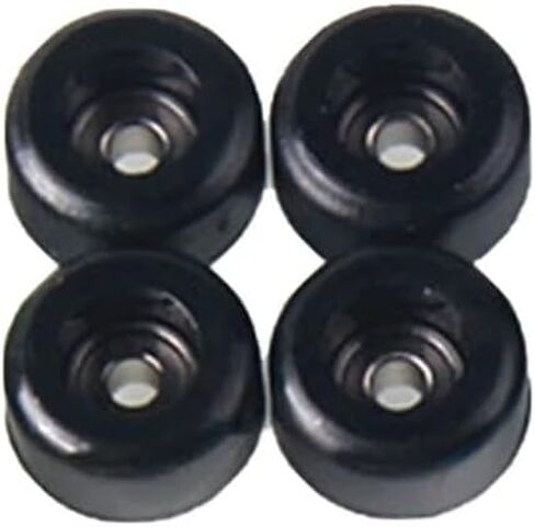 10Pcs/PU+Metal CNC Bearing Wheel for Wooden Fingerboard(Blue) in Kuwait