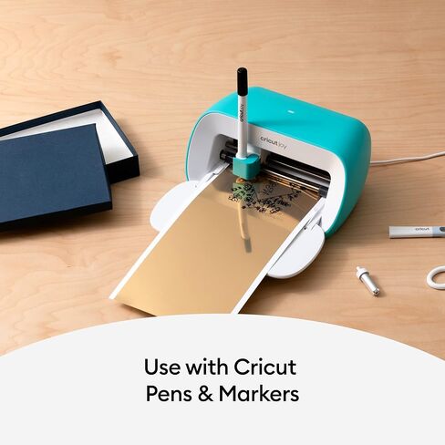 فينيل Cricut Gold Joy (5.5 بوصة × 13 بوصة، 3 قطع) - فينيل لاصق دائم من أجل Cricut Joy، قطع بدون حصيرة، مقاوم للطقس in Kuwait