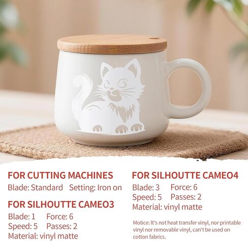 IModeur Glossy White Permanent Vinyl - 12" x 8 FT Permanent Adhesive Vinyl Roll for Cup Deco, Party Decoration, Sticker. in Saudi Arabia