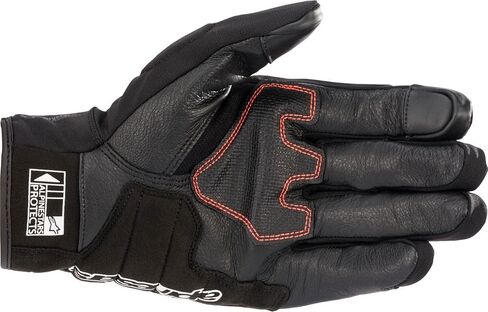 قفاز Alpinestars Honda SMX Z Drystar، مقاس M، أسود/أحمر ساطع in Kuwait
