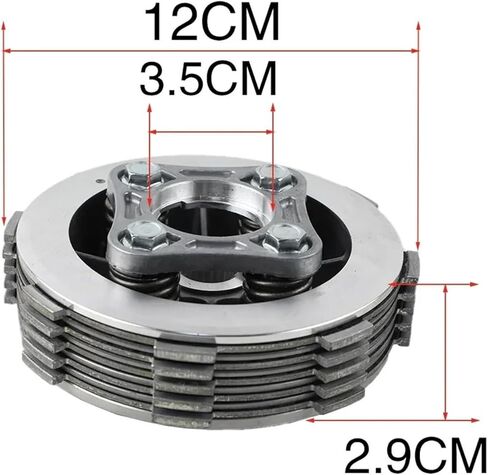دراجة نارية مخلب القرص لوحة الاحتكاك ل CBF150 NXR150 XR150 GL150 CB190R CB190X CB190S CBF190Tr دراجة نارية الملحقات مخلب لوحة الضغط in Kuwait