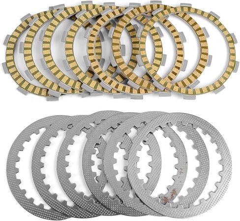 Motorcycle Clutch Disc Friction Plate Clutch Friction Disc Plate for DT125E DT125 DT125R DT125RE DT125X DT200R DT200WR TDR 125 TZR 125 R/RR WR200R YFS200 in Kuwait