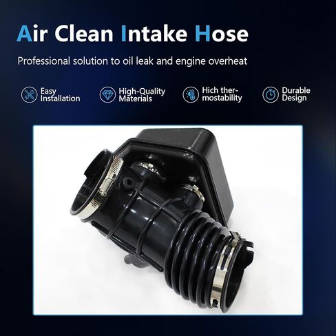 AUCERAMIC 696-455 Air Intake Hose Fit for Ford Edge Limited SE SEL Sport 3.5L 3.7L V6 Gas 2011-2014 for Lincoln MKX Base 3.7L V6 Gas 2011-2015 Replace# BT4Z9B659A in Kuwait