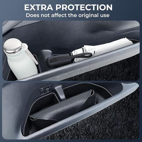 6PCS Door Side Organizer Storage Tray for Toyota Land Cruiser Prado 250 J250 LC250 2026 2025 2024 Interior Accessories, Front & Rear Door Storage Insert Tray for 2024-2026 Land Cruiser, Black in Saudi Arabia