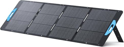 Anker SOLIX PS100 Solar Panel with Adjustable Kickstand, 100W Foldable Portable Solar Charger, IP67 Waterproof, 23% Higher Energy Conversion Efficiency, for Camping, RVs, and Blackouts in Saudi Arabia